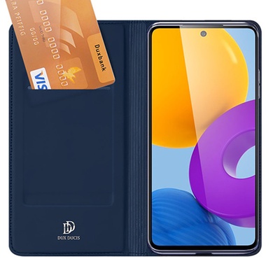 Чехол-книжка Dux Ducis с карманом для визиток для Samsung Galaxy A04s Синий