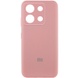 Чехол Silicone Cover Full Camera (AA) для Xiaomi Redmi Note 13 Pro 4G Розовый / Pink