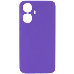 Чохол Silicone Cover Lakshmi Full Camera (AAA) для Realme 10 Pro+, Фіолетовий / Amethyst