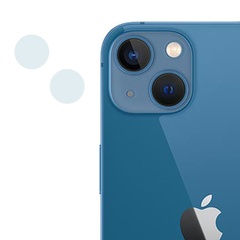 Гнучке захисне скло 0.18mm на камеру (тех.пак) для Apple iPhone 13 mini / 13, Прозрачный