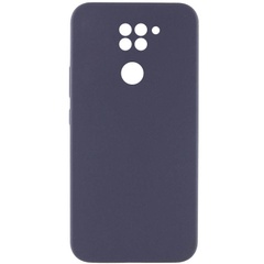 Чохол Silicone Cover Lakshmi Full Camera (AAA) для Xiaomi Redmi Note 9 / Redmi 10X, Серый / Dark Gray
