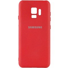 Чохол Silicone Cover My Color Full Camera (A) для Samsung Galaxy S9, Червоний / Red