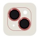 Защитное стекло Metal Shine на камеру (в упак.) для Apple iPhone 15 (6.1") / 15 Plus (6.7") Красный / Red