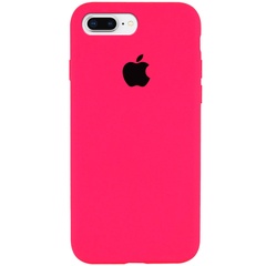 Чохол Silicone Case Full Protective (AA) для Apple iPhone 7 plus / 8 plus (5.5 "), Рожевий / Barbie pink