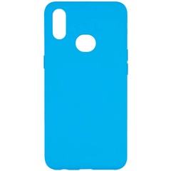 Силіконовий чохол Candy для Samsung Galaxy A10s / M01s, Блакитний