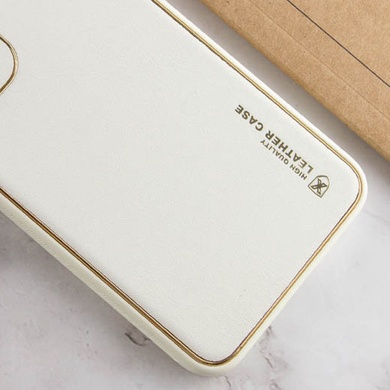 Кожаный чехол Xshield для Xiaomi 14 Белый / White