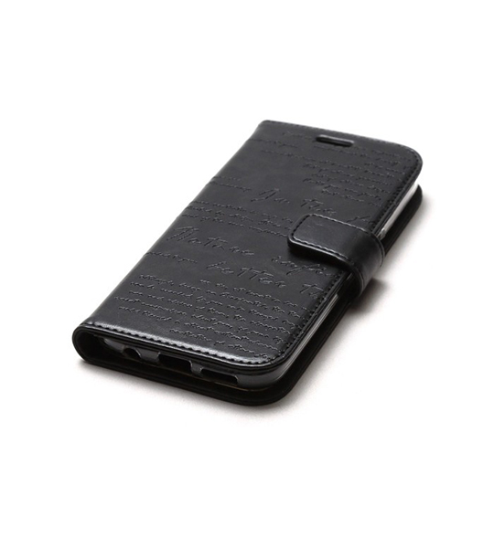 Кожаный чехол Zenus Masstige Lettering Diary для Samsung G930F Galaxy S7 Черный