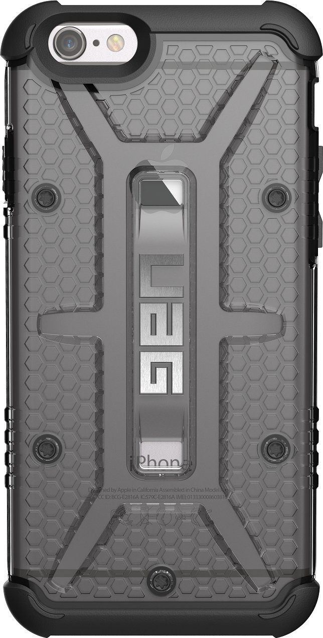 Двуслойная защита от ударов и падений с гарантией UAG для Apple iPhone 6/6s (4.7") Серый