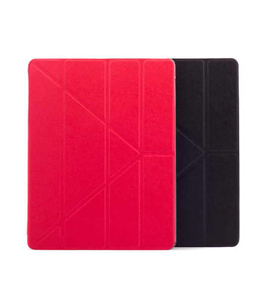 Кожаный чехол-книжка TTX Slim-Y series для Apple Ipad 2/3/4 Красный