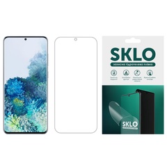 Захисна гідрогелева плівка SKLO (екран) для Samsung Galaxy M20, Прозрачный