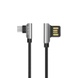 Дата кабель Hoco U42 Exquisite Steel Micro USB Cable (1.2m), Чорний