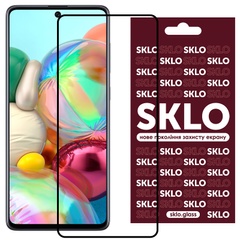 Защитное стекло SKLO 3D (full glue) для Samsung Galaxy M34 5G Черный