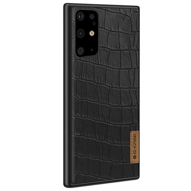 Кожаная накладка G-Case Crocodile Dark series для Samsung Galaxy S20+