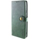Шкіряний чохол книжка GETMAN Gallant (PU) для Realme C51, Зелений