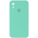 Чехол Silicone Case Square Full Camera Protective (AA) для Apple iPhone XR (6.1") Бирюзовый / Turquoise