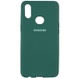 Чохол Silicone Cover Full Protective (AA) для Samsung Galaxy A10s, Зелений / Pine green