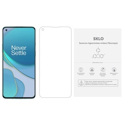 Захисна гідрогелева плівка SKLO (екран) (тех.пак) для OnePlus Nord N100, Прозрачный