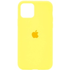 Чехол Silicone Case Full Protective (AA) для Apple iPhone 11 Pro (5.8") Желтый / Yellow