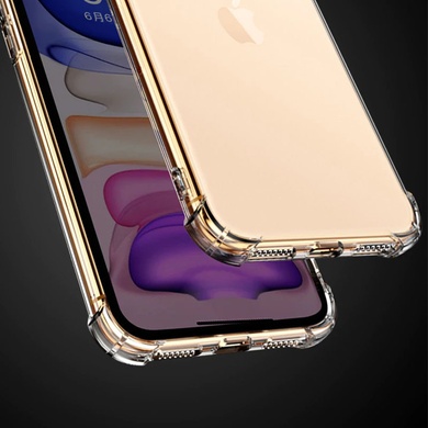 TPU чохол Epic Ease з посиленими кутами для Apple iPhone 7 / 8 / SE (2020) (4.7"), Безбарвний (прозорий)