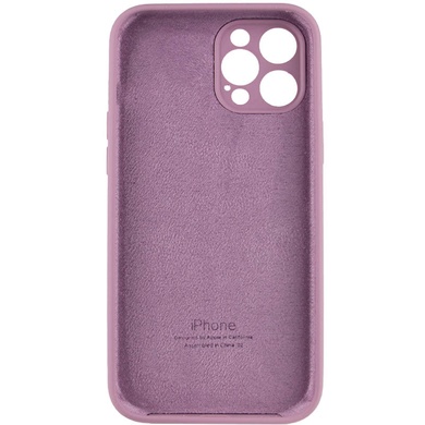 Чохол Silicone Case Full Camera Protective (AA) для Apple iPhone 12 Pro (6.1"), Лиловый / Lilac Pride