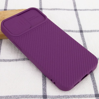 Чехол Camshield Square TPU со шторкой для камеры для Apple iPhone 11 Pro (5.8") Фиолетовый