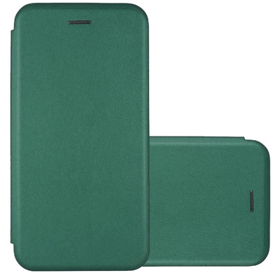 Кожаный чехол (книжка) Classy для Motorola Moto E13 Зеленый