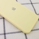 Чехол Silicone Case Square Full Camera Protective (AA) для Apple iPhone 11 Pro (5.8") Желтый / Mellow Yellow
