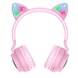 Накладні бездротові навушники Hoco W27, Рожевий