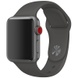 Силиконовый ремешок для Apple watch 42mm / 44mm Серый / Dark Gray
