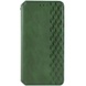 Шкіряний чохол книжка GETMAN Cubic (PU) для Samsung Galaxy A05s, Зелений