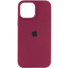 Чохол Silicone Case Full Protective (AA) для Apple iPhone 15 Plus (6.7"), Бордовий / Maroon
