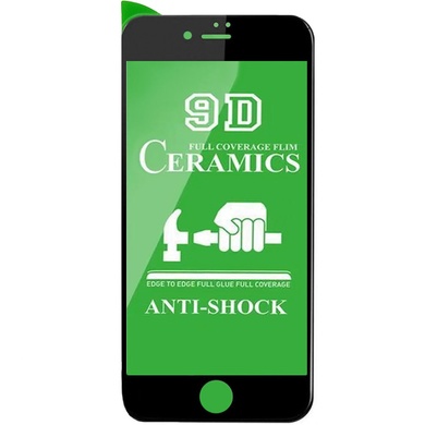 Захисна плівка Ceramics 9D (без упак.) для Apple iPhone 6/6s / 7 / 8 / SE (2020) (4.7")