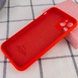 Чохол Silicone Case Full Camera Protective (AA) для Apple iPhone 12 Pro (6.1"), Червоний / Red