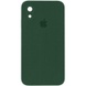 Чехол Silicone Case Square Full Camera Protective (AA) для Apple iPhone XR (6.1") Зеленый / Cyprus Green