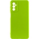 Чехол Silicone Cover Lakshmi Full Camera (A) для Samsung Galaxy A15 4G/5G Салатовый / Neon Green