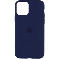 Чохол Silicone Case Full Protective (AA) для Apple iPhone 11 Pro (5.8"), Синий / Deep navy