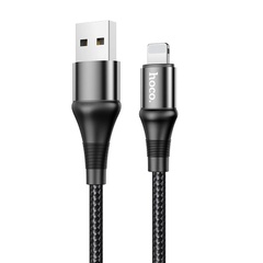 Дата кабель Hoco X50 "Excellent" USB to Lightning (1m), Чорний