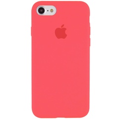 Чохол Silicone Case Full Protective (AA) для Apple iPhone 6/6s (4.7 "), Кавуновий / Watermelon red