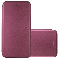 Шкіряний чохол (книжка) Classy для Samsung Galaxy A50 (A505F) / A50s / A30s, Бордовий