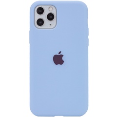 Чохол Silicone Case Full Protective (AA) для Apple iPhone 11 Pro (5.8"), Блакитний / Lilac Blue