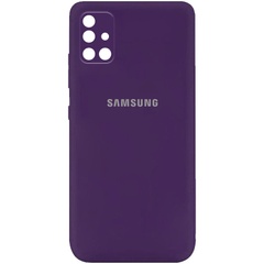 Чехол Silicone Cover My Color Full Camera (A) для Samsung Galaxy A71 Фиолетовый / Purple