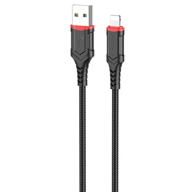 Дата кабель Borofone BX67 USB to Lightning (1m) Черный