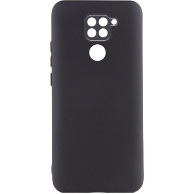 Чохол Silicone Cover Lakshmi Full Camera (A) для Xiaomi Redmi Note 9 / Redmi 10X, Чорний / Black