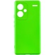 Чохол Silicone Cover Lakshmi Full Camera (A) для Xiaomi Redmi Note 13 Pro+, Салатовый / Neon green
