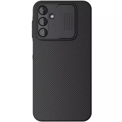 Карбоновая накладка Nillkin Camshield (шторка на камеру) для Samsung Galaxy A25 5G Черный / Black