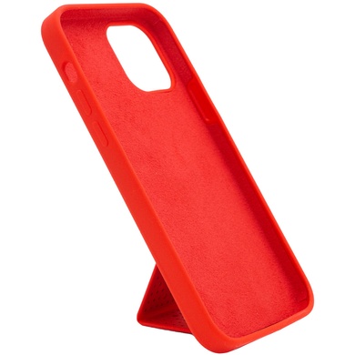 Чохол Silicone Case Hand Holder для Apple iPhone 12 Pro Max (6.7"), Червоний / Red