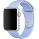 Силиконовый ремешок для Apple watch 42mm / 44mm Голубой / Lilac Blue