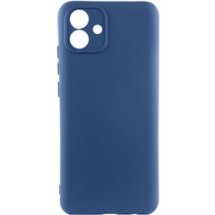 Чохол Silicone Cover Lakshmi Full Camera (A) для Samsung Galaxy A05, Синій / Navy Blue