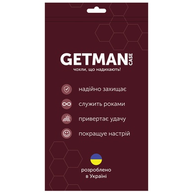 TPU чохол GETMAN Ease logo посилені кути для Samsung Galaxy S21