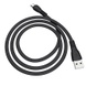 Дата кабель Hoco X40 Noah USB to MicroUSB (1m), Чорний